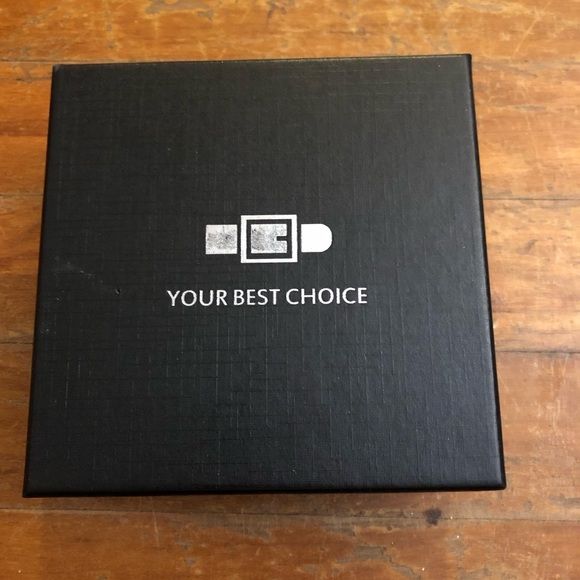 Mens Your Best Choice designer 48 inch black belt - Picture 6 of 6